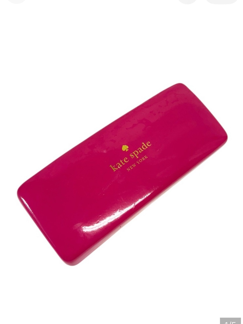 KATE SPADE Eyeglasses Case Pink/Orange